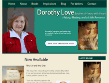 Tablet Screenshot of dorothylovebooks.com